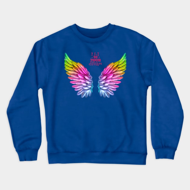 Fly Dreaming Crewneck Sweatshirt by TeeVee